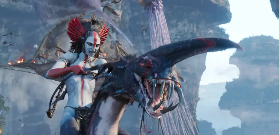 Varang riding a Nightwraith scene